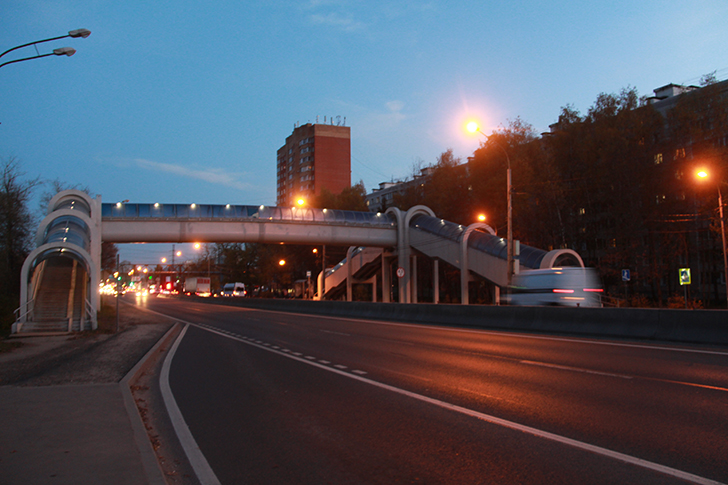 Город Клин, ул.Чайковского (фото В.Кузьмин, октябрь, 2024)