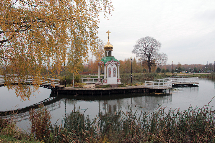 Город Клин, Советская площадь, Усадьба в Демьяново (фото В.Кузьмин, октябрь, 2024)