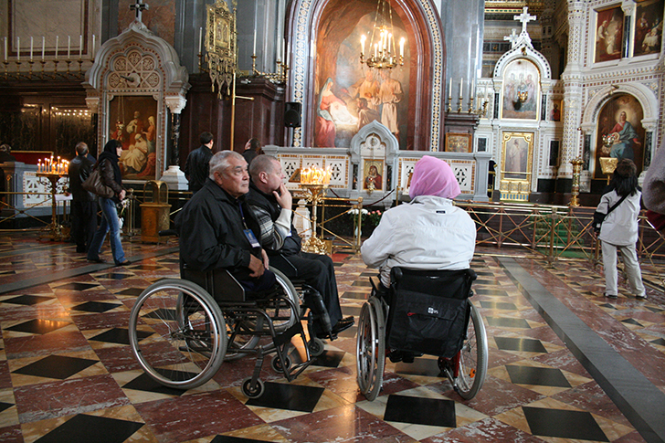 В храме Христа Спасителя