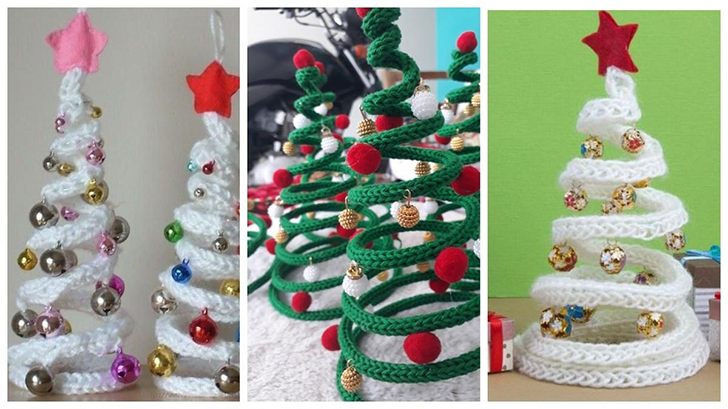 Елочка-спираль для поклонников авангарда