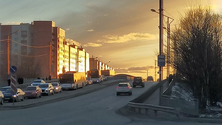 Город Клин (фото В.Кузьмин, апрель 2025)