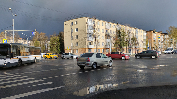 Город Клин (фото В.Кузьмин, апрель 2025)