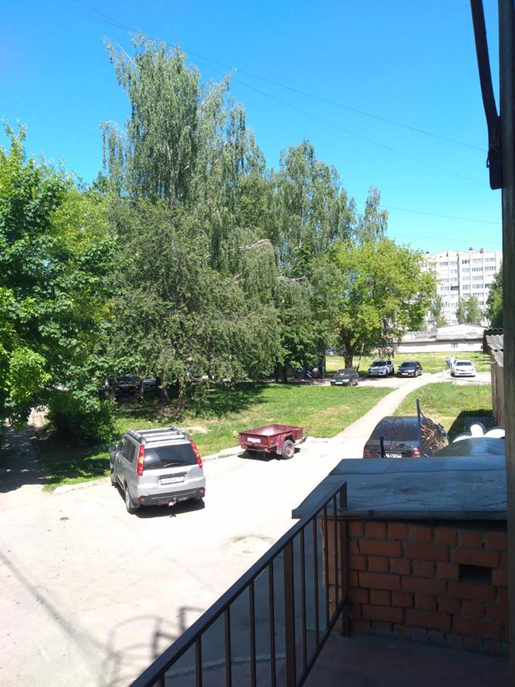 г.Клин, ул.К.Маркса (фото infoce-klin.ru, июнь 2021 года)