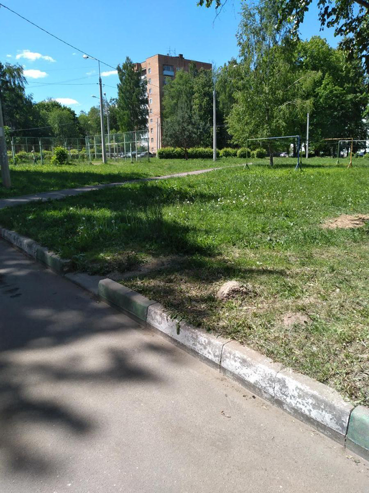 г.Клин, Бородинский проезд (фото infoce-klin.ru, июнь 2021 года)