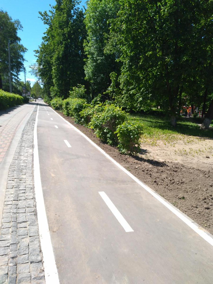 г.Клин, Бородинский проезд (фото infoce-klin.ru, июнь 2021 года)