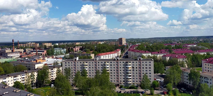 Город Клин, весна 2021 года (фото Василия и Дмитрия Кузьминых)