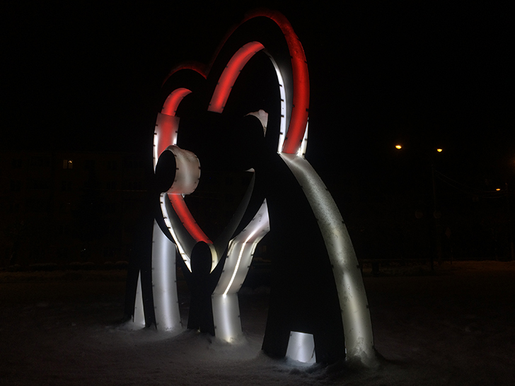 Город Клин, сквер Афанасьева (фото Олег Д., 2017)