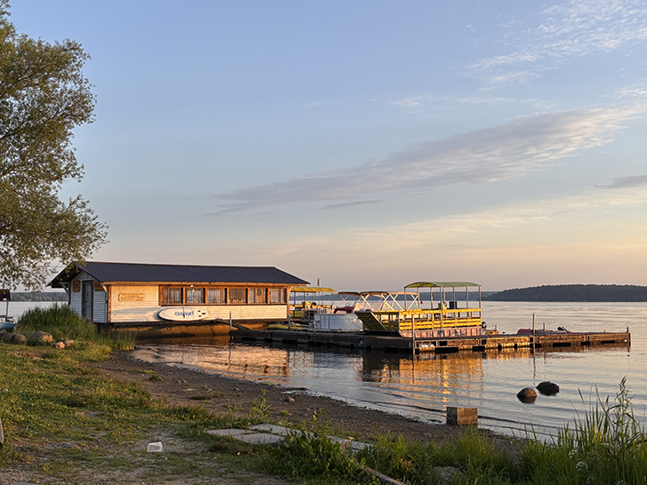 Рассвет в Калязине (фото Олег Д., июль, 2025)