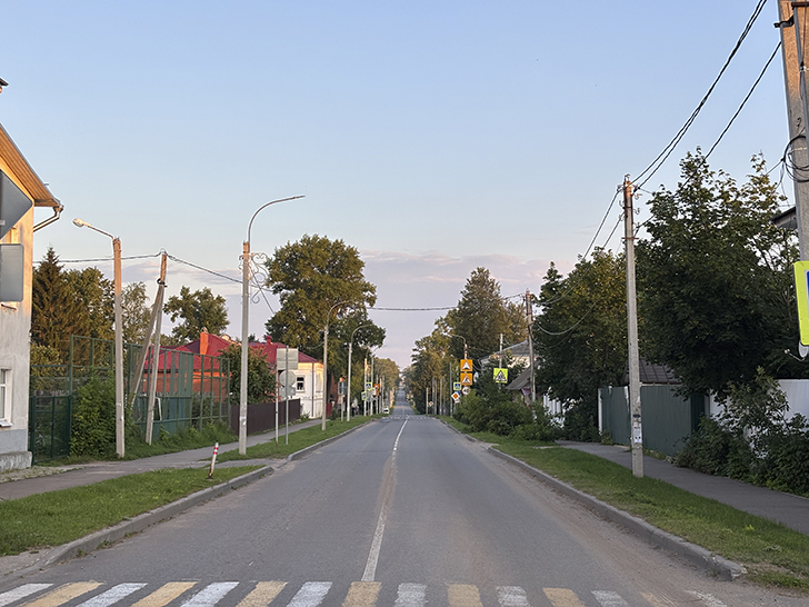 Рассвет в Калязине (фото Олег Д., июль, 2025)