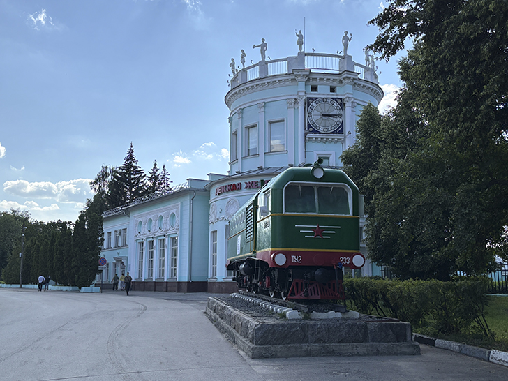 Детская железная дорога в Нижнем Новгороде (фото Олег Д., июль, 2025)