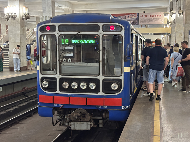 Нижегородский метрополитен (фото Олег Д., июль, 2025)