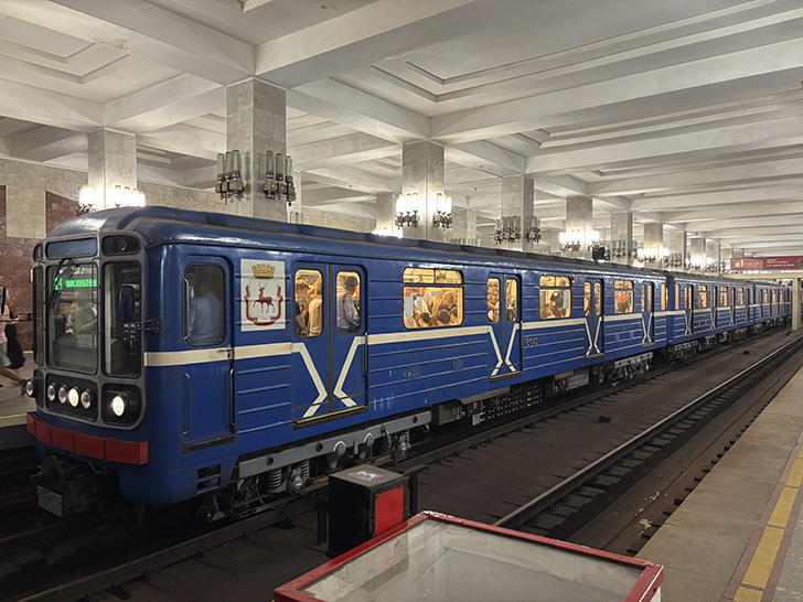 Нижегородский метрополитен (фото Олег Д., июль, 2025)