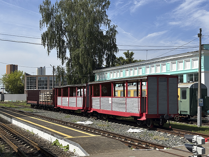 Детская железная дорога в Нижнем Новгороде (фото Олег Д., июль, 2025)