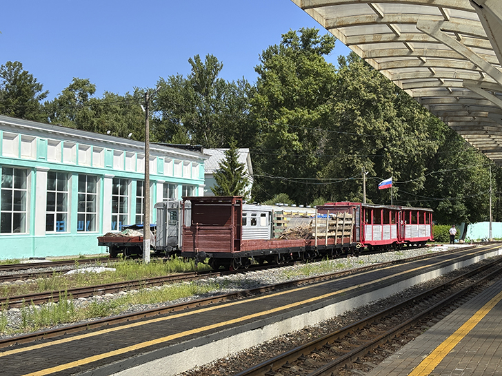 Детская железная дорога в Нижнем Новгороде (фото Олег Д., июль, 2025)