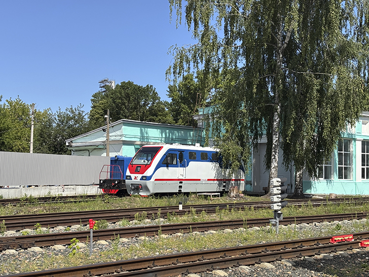 Детская железная дорога в Нижнем Новгороде (фото Олег Д., июль, 2025)