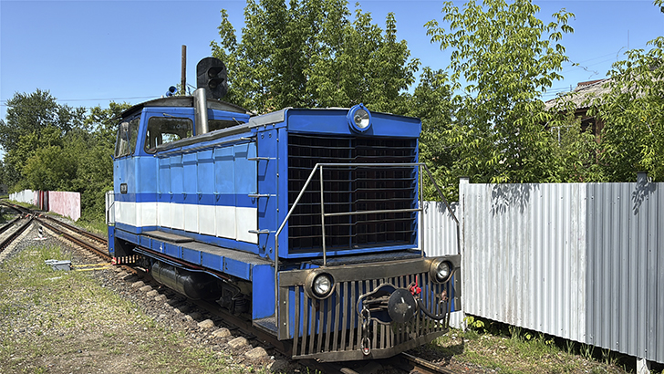 Детская железная дорога в Нижнем Новгороде (фото Олег Д., июль, 2025)