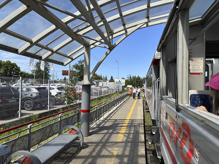 Детская железная дорога в Нижнем Новгороде (фото Олег Д., июль, 2025)