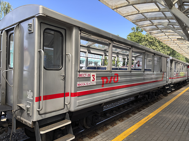 Детская железная дорога в Нижнем Новгороде (фото Олег Д., июль, 2025)