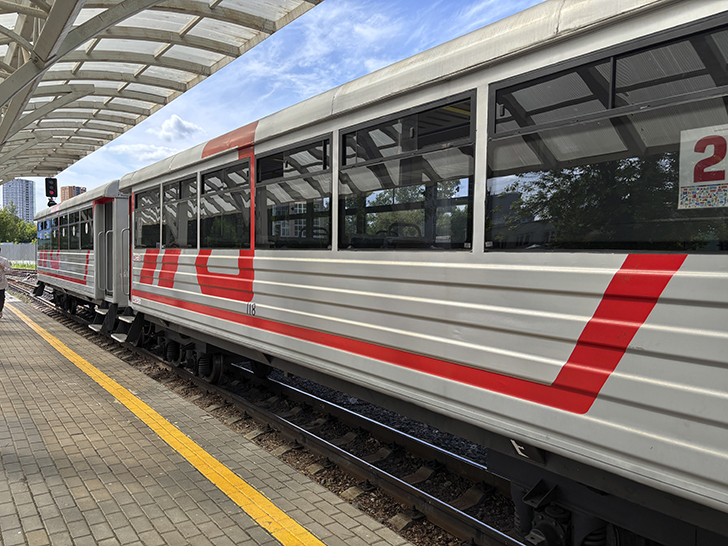 Детская железная дорога в Нижнем Новгороде (фото Олег Д., июль, 2025)