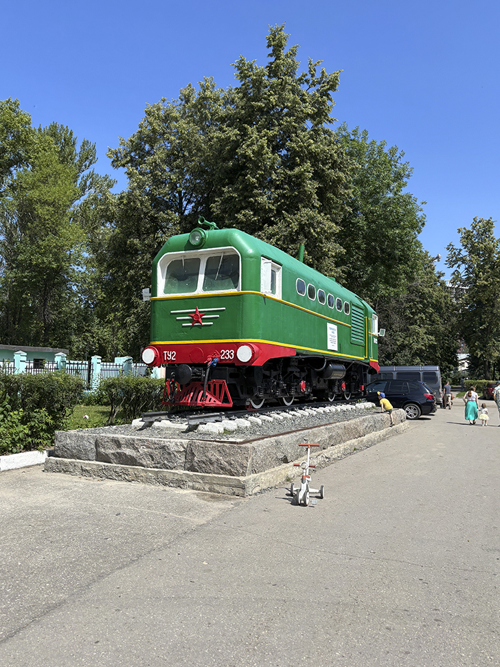 Детская железная дорога в Нижнем Новгороде (фото Олег Д., июль, 2025)