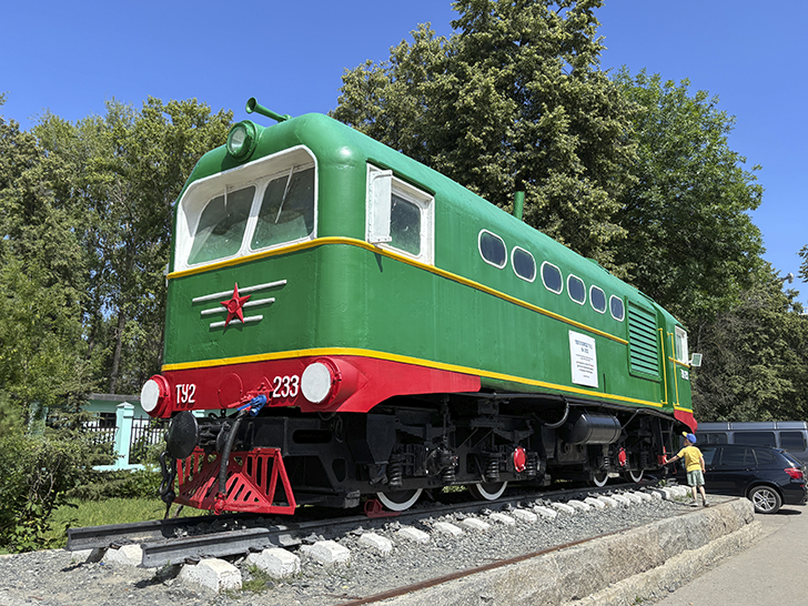 Детская железная дорога в Нижнем Новгороде (фото Олег Д., июль, 2025)