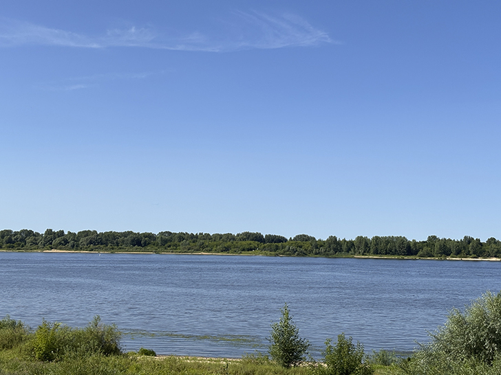 Прогулка по Нижне-Волжской набережной в Нижнем Новгороде (июль, 2025)