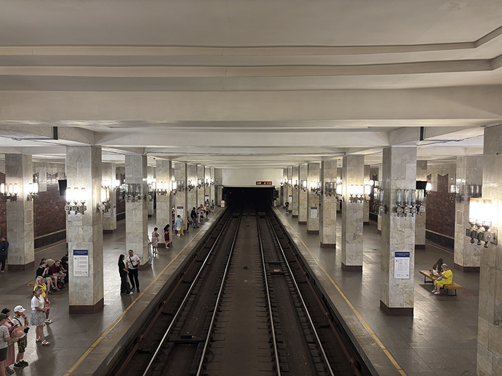 Нижегородский метрополитен (фото Олег Д., июль, 2025)