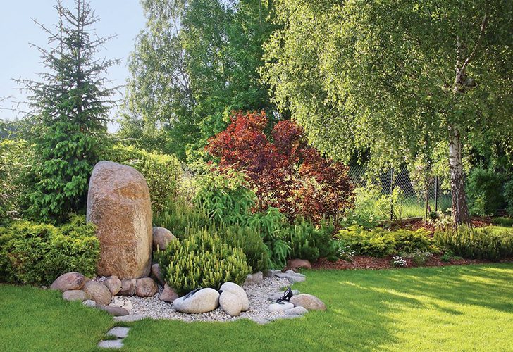 Правильно расставленные акценты подчеркнут уникальность и неповторимость вашего участка