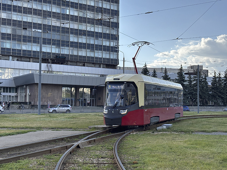 Трамвайная система Нижнего Новгорода (фото Олег Д., июль, 2025)
