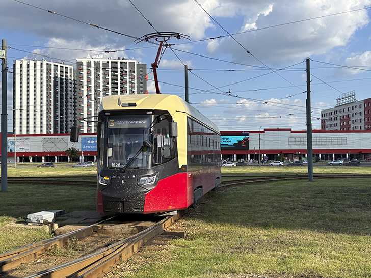 Трамвайная система Нижнего Новгорода (фото Олег Д., июль, 2025)