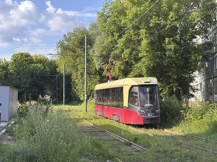 Трамвайная система Нижнего Новгорода (фото Олег Д., июль, 2025)