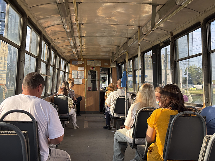 Трамвайная система Нижнего Новгорода (фото Олег Д., июль, 2025)