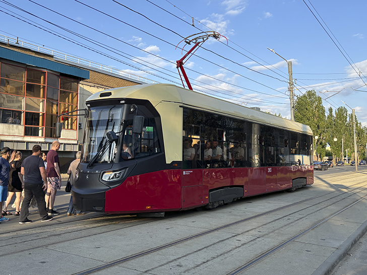 Трамвайная система Нижнего Новгорода (фото Олег Д., июль, 2025)