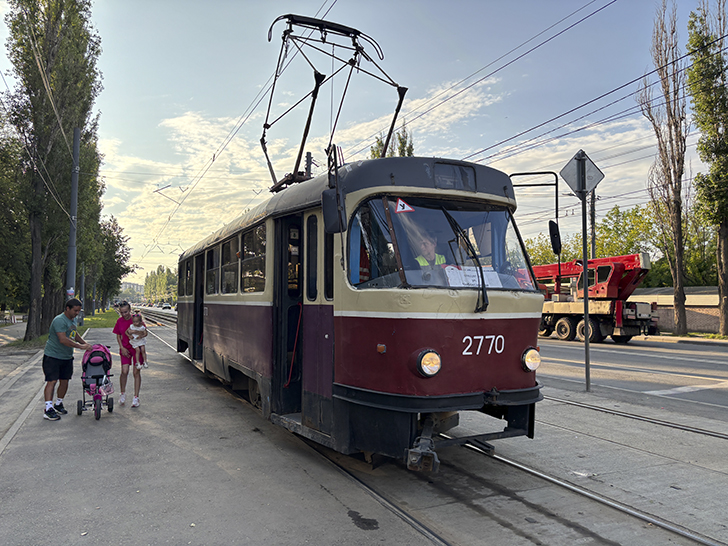 Трамвайная система Нижнего Новгорода (фото Олег Д., июль, 2025)