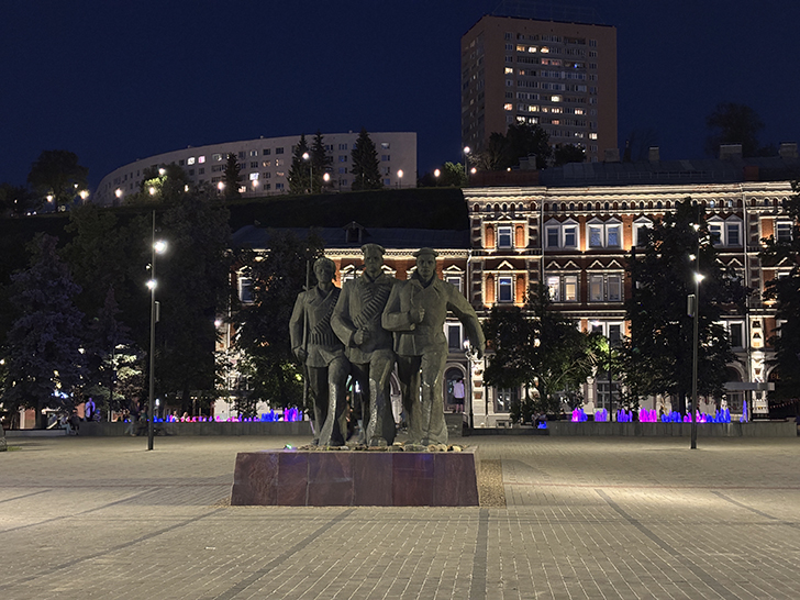 Прогулка по Рождественской улице в Нижнем Новгороде (фото Олег Д., июль, 2025)