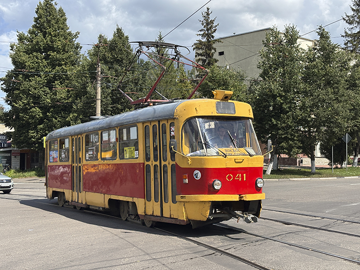 Орловский трамвай (фото Олег Д., июль, 2025)