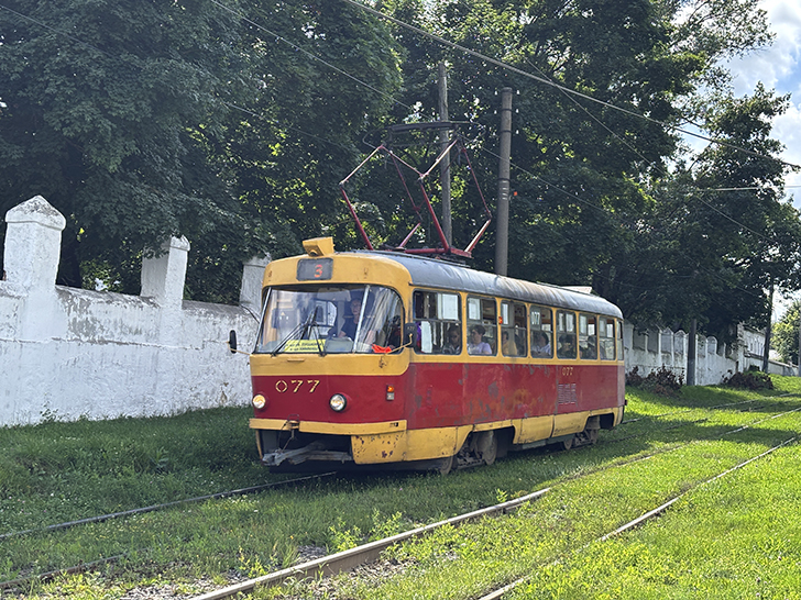 Орловский трамвай (фото Олег Д., июль, 2025)