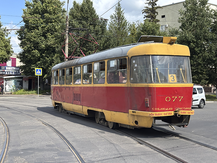 Орловский трамвай (фото Олег Д., июль, 2025)