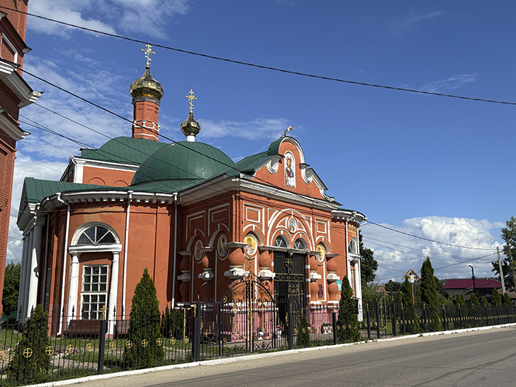 В живописном городе Болхов (фото Олег Д., июль, 2025)