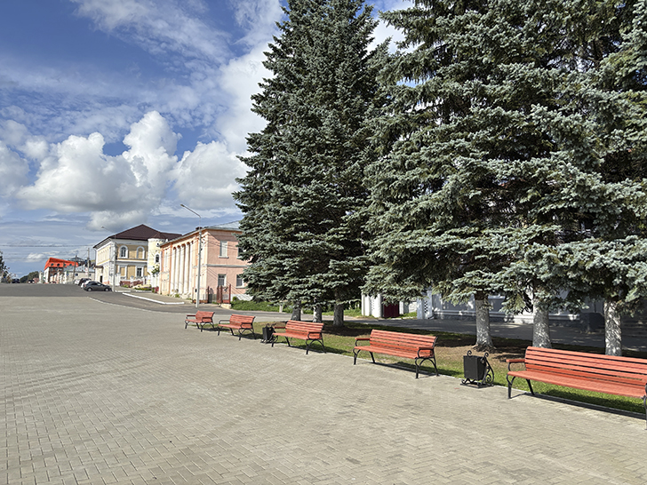 В живописном городе Болхов (фото Олег Д., июль, 2025)