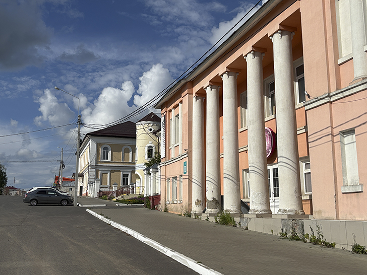 В живописном городе Болхов (фото Олег Д., июль, 2025)