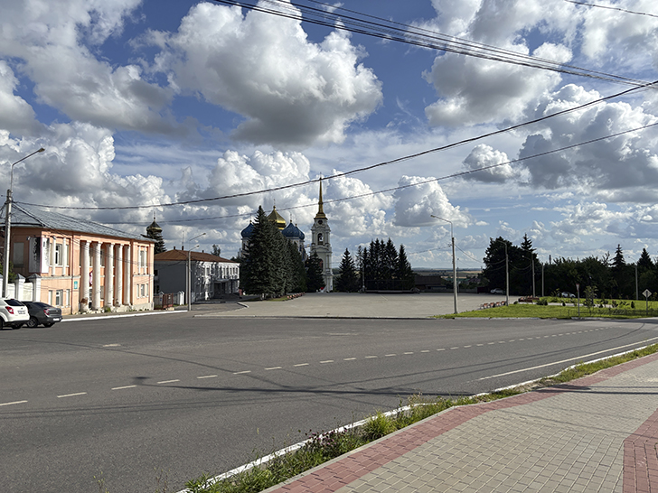 В живописном городе Болхов (фото Олег Д., июль, 2025)