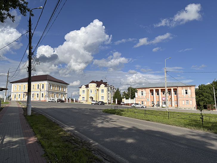 В живописном городе Болхов (фото Олег Д., июль, 2025)