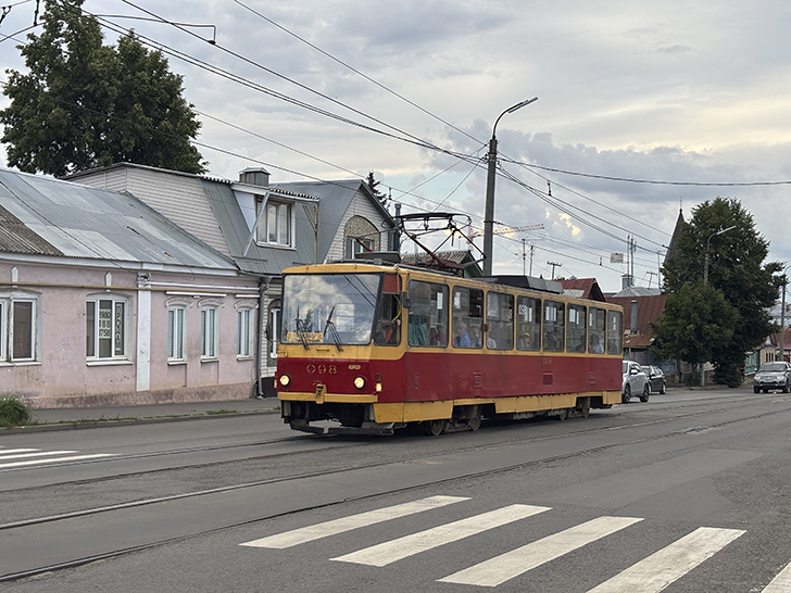 Орловский трамвай (фото Олег Д., июль, 2025)