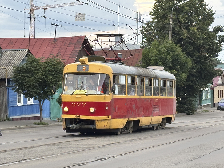 Орловский трамвай (фото Олег Д., июль, 2025)