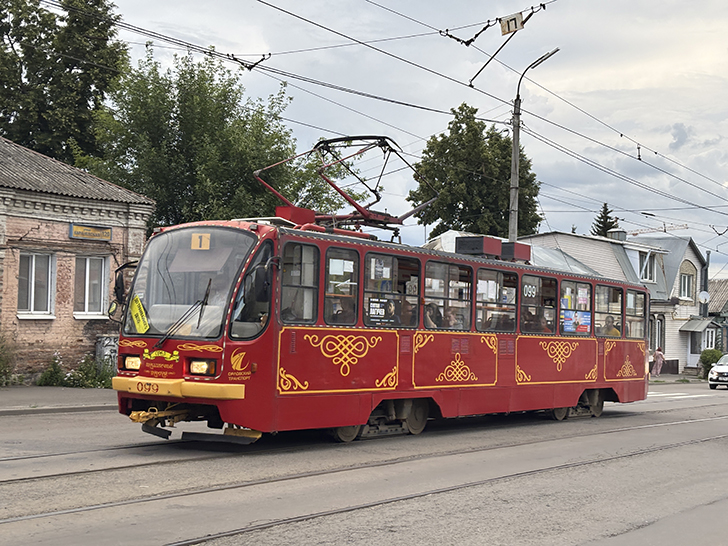 Орловский трамвай (фото Олег Д., июль, 2025)