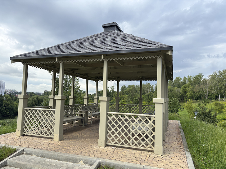 Сквер Дворянское гнездо в Орле (фото Олег Д., июль, 2025)