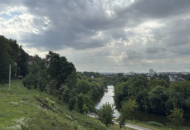 Сквер Дворянское гнездо в Орле (фото Олег Д., июль, 2025)