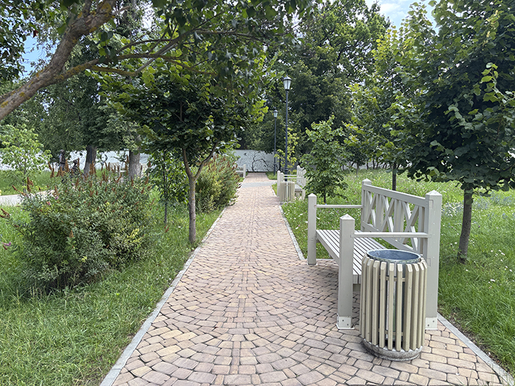 Сквер Дворянское гнездо в Орле (фото Олег Д., июль, 2025)