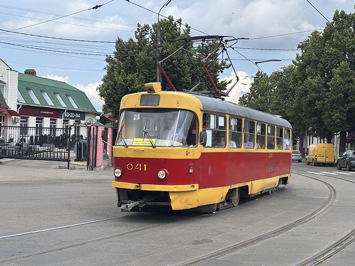 Орловский трамвай (фото Олег Д., июль, 2025)